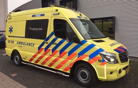 Vier nieuwe ambulances