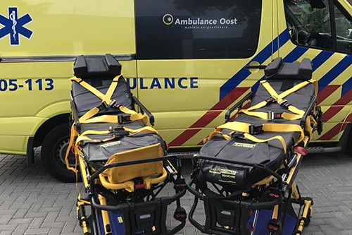 Nieuwe gordelset in ambulances