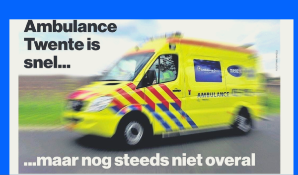 Ambulances in Twente zijn snel - Tubantia